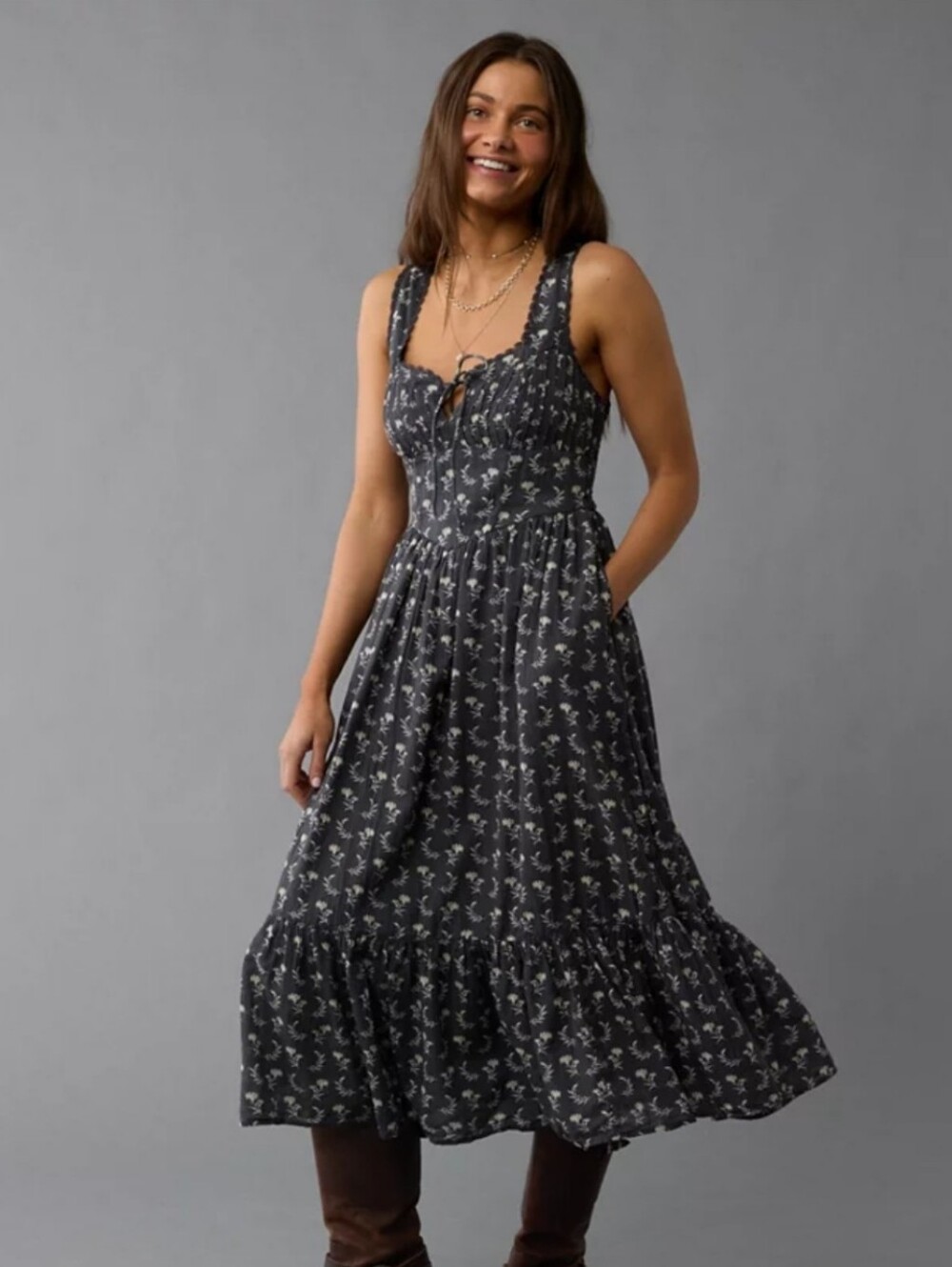 American Eagle Outfitters Corset Dress (Accepting Offers)
